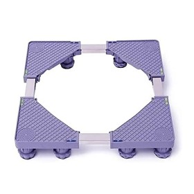 Standmixer Support TV Pied Support TV Murale Base Réglable Mobile Multifonctionnelle avec 8 Pieds Forts Rouleaux De Cas Mobil