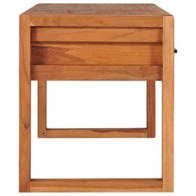 Générique Meuble TV 100x40x45 cm Bois de Teck,19.3 KG,325272, Meubles, Meubles TV