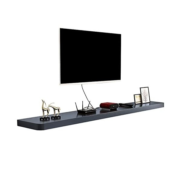 Meuble TV Flottant Étagère TV Flottante Étagère TV Murale, Composant Darmoire De Centre De Divertissement, pour Console Vidé