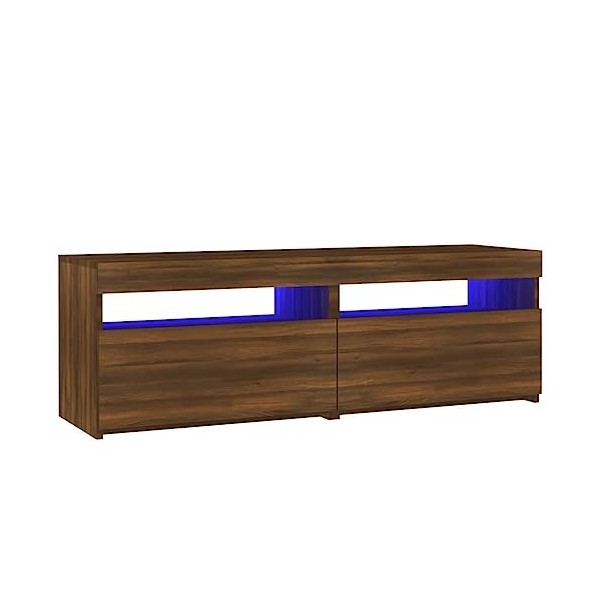 Meuble TV,Meuble TV Bas Table TV Support de Télévision en Bois pour Salon Chambre Salle à Manger,Support pour Téléviseur Jusq