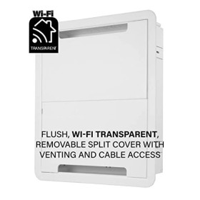 SANUS Boîte murale pour TV de 43,2 cm, idéale avec TV murale