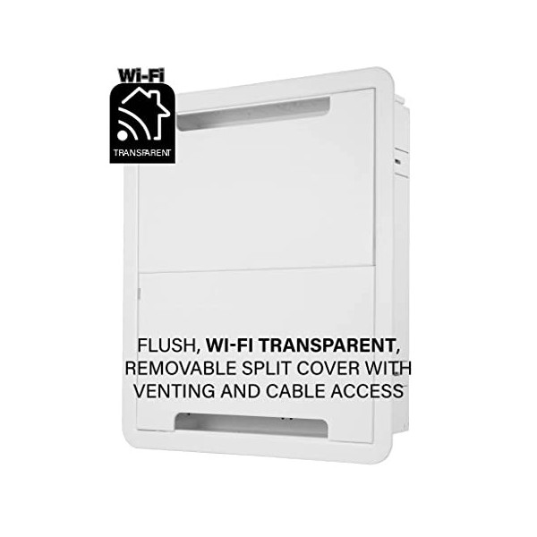 SANUS Boîte murale pour TV de 43,2 cm, idéale avec TV murale