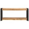 INLIFE Meuble TV, Meuble TV 90x30x40 cm Bois dacacia Solide 13.2kg 