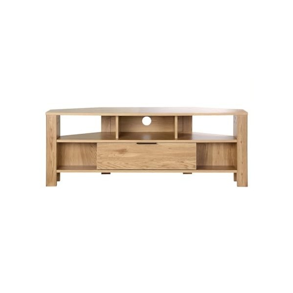 Calicosy Meuble TV dangle - Style Contemporain - Meuble Gain de Place - pour Salon - L120 x l40 x H45 cm