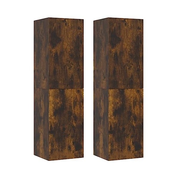 WREWING Meuble TV,Bas Table TV Support de Télévision en Bois pour Salon Chambre Salle à Manger,Support pour Téléviseur Jusqu’