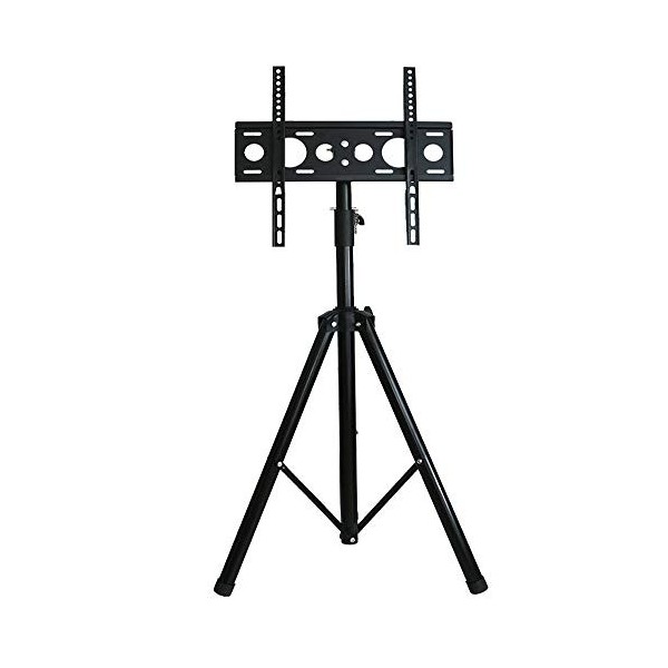 Universel Télé Pied Support Pivotant sur Table Meuble TV Pied Réglable en Hauteur Support Au Sol pour Téléviseur LCD Trépied