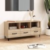 VEEKI Meuble TV, Meuble TV Suspendu, Meuble TV Industriel, Meuble TV Bois, Meuble Chambre, Convient pour Salon ou Chambre, Ch