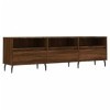 BaraSh Meuble TV chêne Marron 150x30x44,5 cm Bois dingénierie,Meuble TV,Table Basse Salon Meuble TV,Table Basse LED Couleurs