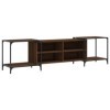 vidaXL Meuble TV chêne Marron 203x37x50 cm Bois dingénierie