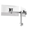 Durable 508923 Support mural pour moniteur Pro, pivotant à 360°, inclinable, pour écrans VESA 21-27", argent