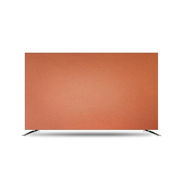 N/A Housse De Télévision Intérieure, Compatible avec 42 "- 86" TV Dust Cover Protecteur Mural Élastique À Écran Antidérapant,