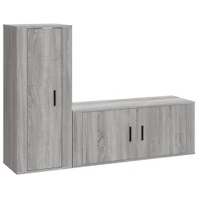 Meuble TV,Étagère TV Flottante, Support de Télévision Flottant Fixé au Mur Centre de Console Multimédia de Divertissement Gra