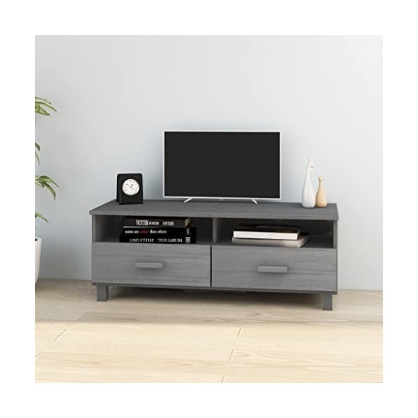 Meuble TV,Étagère TV Flottante, Support de Télévision Flottant Fixé au Mur Centre de Console Multimédia de Divertissement Gra