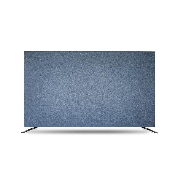 N/A Housse De Télévision Intérieure, Compatible avec 42 "- 86" TV Dust Cover Protecteur Mural Élastique À Écran Antidérapant,