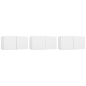 VEEKI Meuble TV, Meuble TV Suspendu, Meuble, Meuble TV avec Rangement，Meuble Industriel, Convient pour Salon ou Chambre, Meub