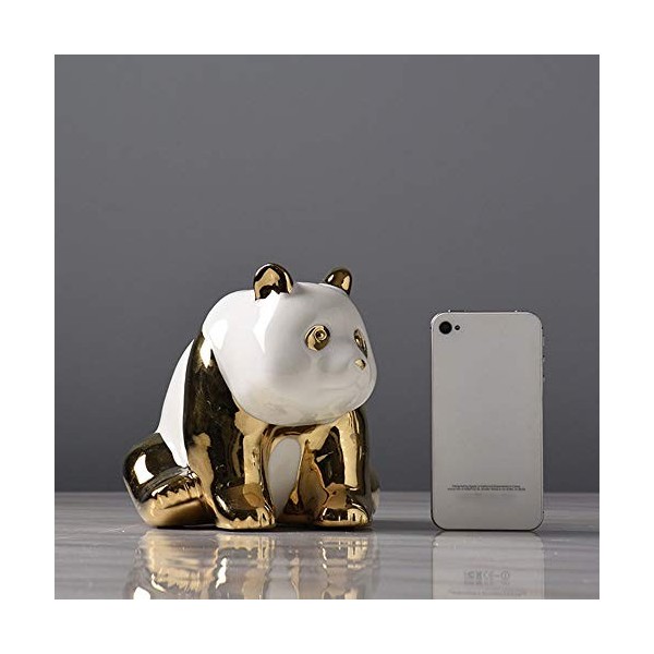 Bxiaoyan Ornements décoratifs en forme de panda pour salon, meuble TV, meuble à vin, meuble de bureau taille : C 