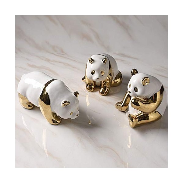 Bxiaoyan Ornements décoratifs en forme de panda pour salon, meuble TV, meuble à vin, meuble de bureau taille : C 