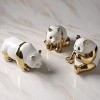 Bxiaoyan Ornements décoratifs en forme de panda pour salon, meuble TV, meuble à vin, meuble de bureau taille : C 