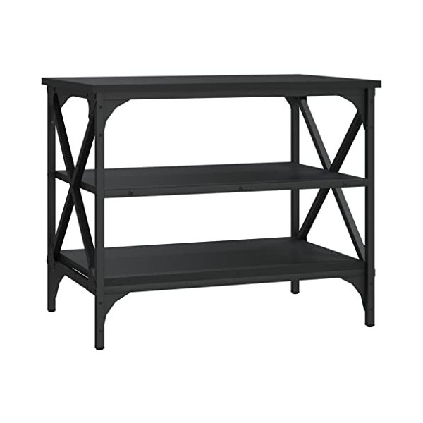 vidaXL Meuble TV avec support central pour salon, console TV, meuble de rangement pour la maison, chêne sonoma