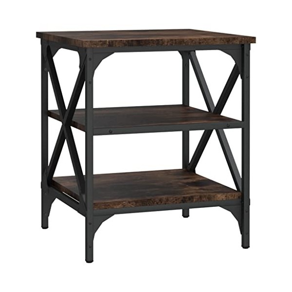 vidaXL Meuble TV avec support central pour salon, console TV, meuble de rangement pour la maison, chêne sonoma