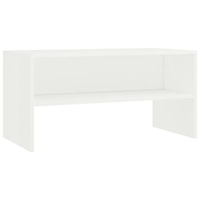 Keyur Meuble TV, Meuble TV Meuble TV Console de Rangement Meuble TV Meuble TV Meuble TV Blanc 80x40x40 cm Aggloméré
