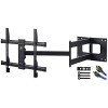 FORGING Mount Support Mural pour TV à Longue portée, pivotant et inclinable avec Bras articulé de 109 cm, Compatible avec Les
