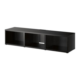 Ikea BESTA Meuble TV en Brun Noir 180 x 40 x 38 cm 