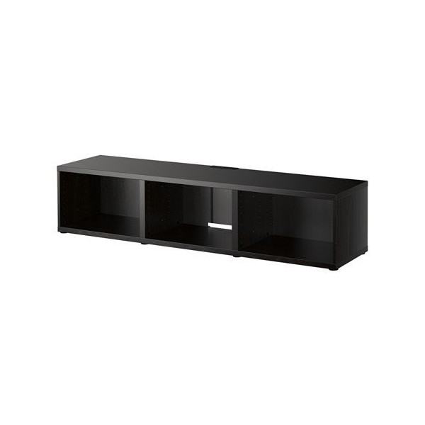 Ikea BESTA Meuble TV en Brun Noir 180 x 40 x 38 cm 