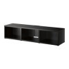 Ikea BESTA Meuble TV en Brun Noir 180 x 40 x 38 cm 