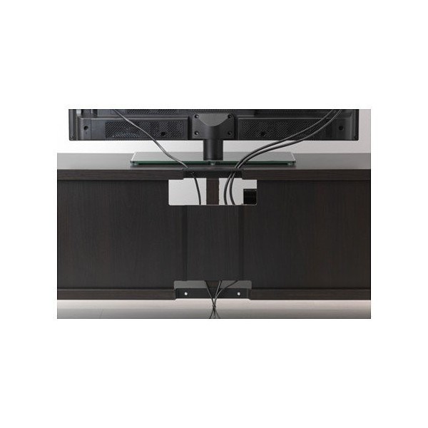 Ikea BESTA Meuble TV en Brun Noir 180 x 40 x 38 cm 