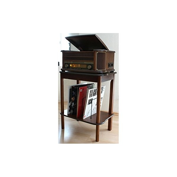 Soundmaster SF510 - Table en Bois pour Dispositif Nostalgie NR513A, NR513DAB, NR540, NR545DAB