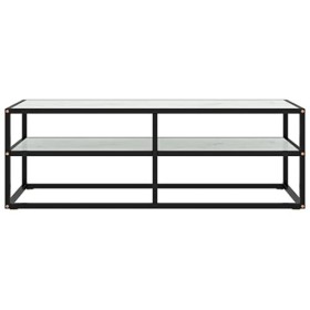 Meuble TV,Étagère TV Flottante, Support de Télévision Flottant Fixé au Mur Centre de Console Multimédia de Divertissement Gra