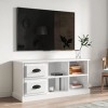 VEEKI Meuble TV, Meuble TV Suspendu, Meuble TV Industriel, Meuble TV Bois, Meuble Chambre, Convient pour Salon ou Chambre, Bl