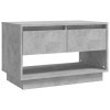 Meuble TV Gris béton 70x41x44 cm Aggloméré