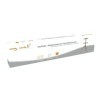 mywall Support TV HT23L pour écrans de 45 à 65" - Support TV en Bois Massif Rustique Aspect Noyer - Support TV Universel avec
