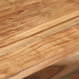 Lechnical Meuble TV, meuble de télévision, buffet multimédia, meuble TV salon, meuble TV 90 x 40 x 40 cm en bois massif daca