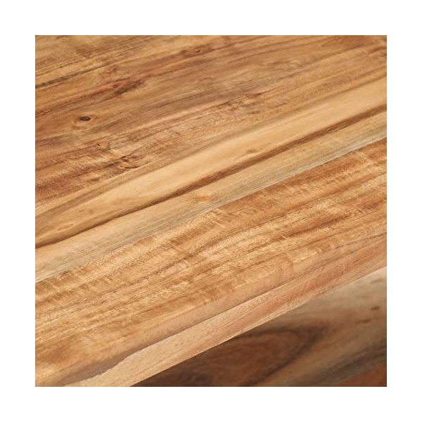 Lechnical Meuble TV, meuble de télévision, buffet multimédia, meuble TV salon, meuble TV 90 x 40 x 40 cm en bois massif daca