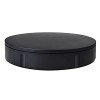 JRPT Plateau Tournant Electrique Parfaite pour Bijoux,Base Rotative électrique Télécommandé pour la Photographie Noir / 30cm 