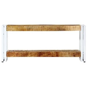 VEEKI Meuble TV, Meuble TV Suspendu, Meuble TV Industriel, Meuble TV Bois, Meuble Chambre, Convient pour Salon ou Chambre, 90