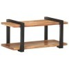 Camerina Meuble TV 90x40x40 cm Bois dacacia Solide,Meuble TV,Table Basse Salon Meuble TV,Table Basse LED Couleurs