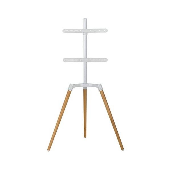joycraft FLS-4265 Support TV sur Trépied - Trepied pour Téleviseurs en Bois - Support Television Écran de 32 à 65 Pouces - Ha