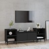 VEEKI Meuble TV, Meuble TV Suspendu, Meuble TV Industriel, Meuble TV Bois, Meuble Chambre, Convient pour Salon ou Chambre, No