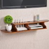 Étagère Flottante Etagère TV Murale Meuble télé Satellite projecteur Set Top Box étagère de Rangement Étagère Murale Meuble T