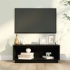 VEEKI Meuble TV, Meuble TV Suspendu, Meuble TV Industriel, Meuble TV Bois, Meuble Chambre, Convient pour Salon ou Chambre, No