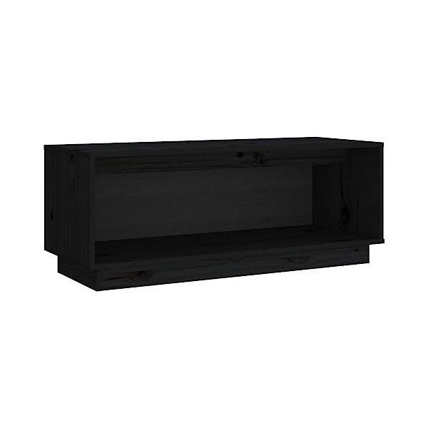 VEEKI Meuble TV, Meuble TV Suspendu, Meuble TV Industriel, Meuble TV Bois, Meuble Chambre, Convient pour Salon ou Chambre, No