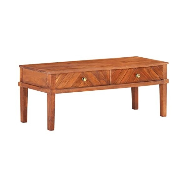 vidaXL Meuble TV Armoire Basse Meuble Divertissement avec 3 Portes Salon Salle de Séjour Maison Intérieur 110x40x41 cm Bois d