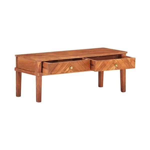 vidaXL Meuble TV Armoire Basse Meuble Divertissement avec 3 Portes Salon Salle de Séjour Maison Intérieur 110x40x41 cm Bois d