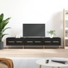 VEEKI Meuble TV, Meuble TV Suspendu, Meuble TV Industriel, Meuble TV Bois, Meuble Chambre, Convient pour Salon ou Chambre, No