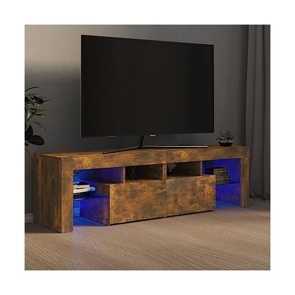 VEEKI Meuble TV, Meuble TV Suspendu, Meuble télé, Meuble TV Industriel, Meuble Chambre, Convient pour Salon ou Chambre, Meubl