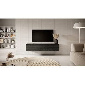 Selsey SENEY 1, Melamine, Frêne Noir, 140 cm